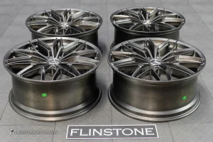 ล้อ Custom forged สำหรับ W465 G-Class ลาย USUS-012 ขอบ 23 5-130 สีดำด้าน