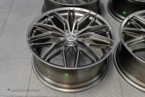 ล้อ Custom forged สำหรับ W465 G-Class ลาย USUS-012 ขอบ 23 5-130 สีดำด้าน