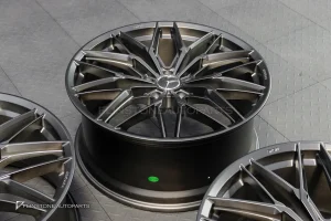 ล้อ Custom forged สำหรับ W465 G-Class ลาย USUS-012 ขอบ 23 5-130 สีดำด้าน