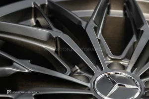 ล้อ Custom forged สำหรับ W465 G-Class ลาย USUS-012 ขอบ 23 5-130 สีดำด้าน