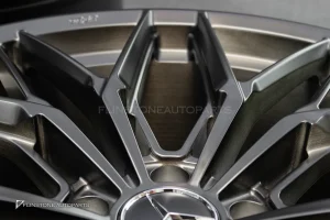 ล้อ Custom forged สำหรับ W465 G-Class ลาย USUS-012 ขอบ 23 5-130 สีดำด้าน