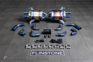 ชุดท่อ USUS EXHAUST Titanium Blue สำหรับ Lamborghini-610