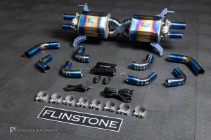 ชุดท่อ USUS EXHAUST Titanium Blue สำหรับ Lamborghini-610