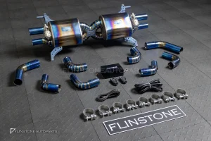 ชุดท่อ USUS EXHAUST Titanium Blue สำหรับ Lamborghini-610
