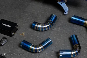 ชุดท่อ USUS EXHAUST Titanium Blue สำหรับ Lamborghini-610