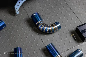 ชุดท่อ USUS EXHAUST Titanium Blue สำหรับ Lamborghini-610