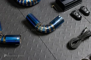 ชุดท่อ USUS EXHAUST Titanium Blue สำหรับ Lamborghini-610