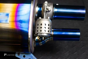 ชุดท่อ USUS EXHAUST Titanium Blue สำหรับ Lamborghini-610