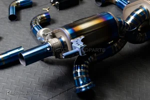 ชุดท่อ USUS EXHAUST Titanium Blue สำหรับ Lamborghini-610