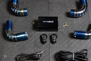 ชุดท่อ USUS EXHAUST Titanium Blue สำหรับ Lamborghini-610