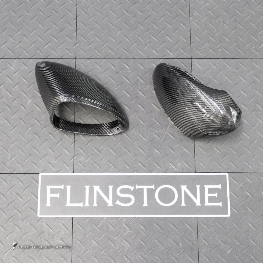 กระจกมองข้าง Carbon fiber สำหรับ Porsche 971 976 Panamera งาน DRY