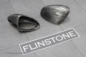 กระจกมองข้าง Carbon fiber สำหรับ Porsche 971 976 Panamera งาน DRY