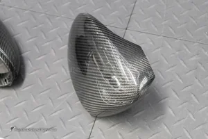 กระจกมองข้าง Carbon fiber สำหรับ Porsche 971 976 Panamera งาน DRY