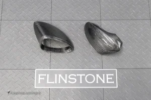 กระจกมองข้าง Carbon fiber สำหรับ Porsche 971 976 Panamera งาน DRY
