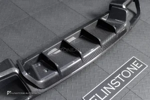 ดิฟฟิวเซอร์ Carbon fiber สำหรับ Porsche Cayenne 958 ทรง USUS Autoclave