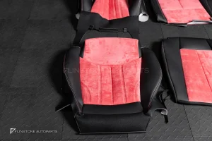 ชุดเบาะ สำหรับ Audi TT สีดำ-ชมพู