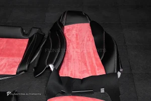 ชุดเบาะ สำหรับ Audi TT สีดำ-ชมพู