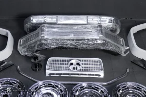 ชุดแต่งรอบคัน พร้อม ล้อ สำหรับ W465 G-Class ทรง Vintage
