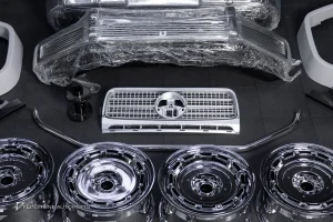 ชุดแต่งรอบคัน พร้อม ล้อ สำหรับ W465 G-Class ทรง Vintage