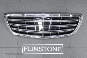 กระจังหน้า Mercedes Benz W222 S-Class สีโครเมี่ยม ทรงเดิมติดรถ