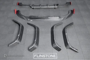 ลิ้นหน้า + ดิฟฟิวเซอร์ + คิ้วซุ้มล้อ Carbon fiber สำหรับ W464 G-Class ทรง G900