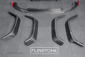 ลิ้นหน้า + ดิฟฟิวเซอร์ + คิ้วซุ้มล้อ Carbon fiber สำหรับ W464 G-Class ทรง G900