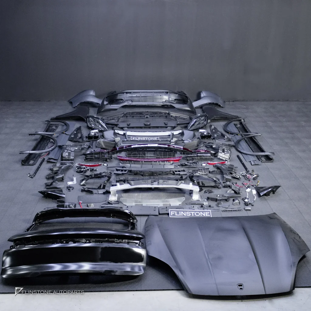 ชุดกันชนรอบสำหรับ Porsche Cayenne 958 To E3 หน้า TURBO GT หลัง Sport Design
