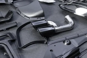 ชุดกันชนรอบสำหรับ Porsche Cayenne 958 To E3 หน้า TURBO GT หลัง Sport Design