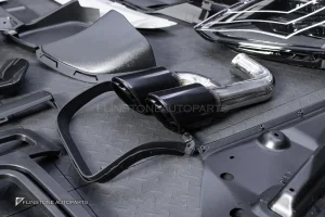 ชุดกันชนรอบสำหรับ Porsche Cayenne 958 To E3 หน้า TURBO GT หลัง Sport Design