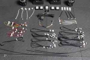 ชุดไฟช่องแอร์ + Ambient Light สำหรับ C190 AMG GTC สำหรับ 64 สี