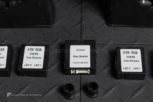 ชุดไฟช่องแอร์ + Ambient Light สำหรับ C190 AMG GTC สำหรับ 64 สี