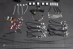 ชุดไฟช่องแอร์ + Ambient Light สำหรับ C190 AMG GTC สำหรับ 64 สี
