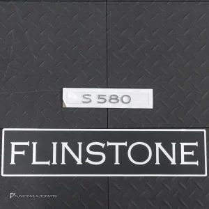 โลโก้ S580 ทรง Maybach ติดท้ายรถ สีโครเมี่ยม
