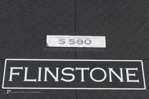 โลโก้ S580 ทรง Maybach ติดท้ายรถ สีโครเมี่ยม