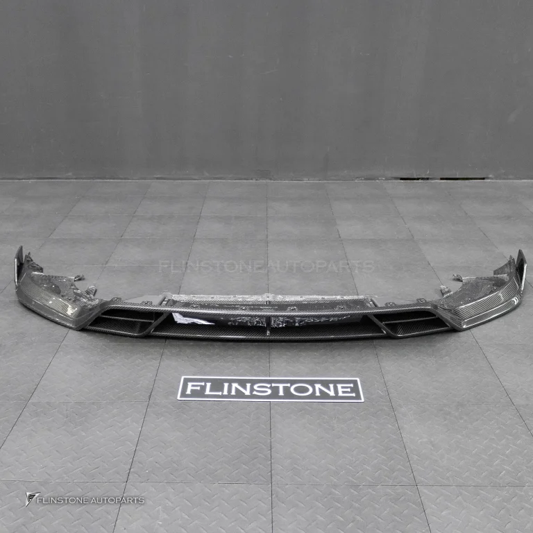 Front Lip Carbon fiber for PORSCHE CAYENNE 9Y0.1 style Paktechz for bumper Sport Design