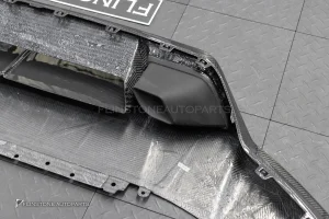 ลิ้นหน้า Carbon fiber สำหรับ PORSCHE CAYENNE 9Y0.1 ทรง Paktecuz สำหรับกันชน Sport Design