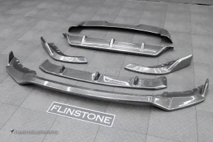 ลิ้นหน้า + ดิฟฟิวเซอร์ + สปอยเลอร์หลังคา Carbon fiber สำหรับ BMW X5 G05 ทรง GT