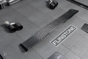 ช่องลมข้าง + สเกิร์ตข้าง + สปอยเลอร์หลังคา + ดิฟฟิวเซอร์พร้อมไฟ LED Carbon fiber สำหรับ X6 G06 LCI ทรง Larte Design
