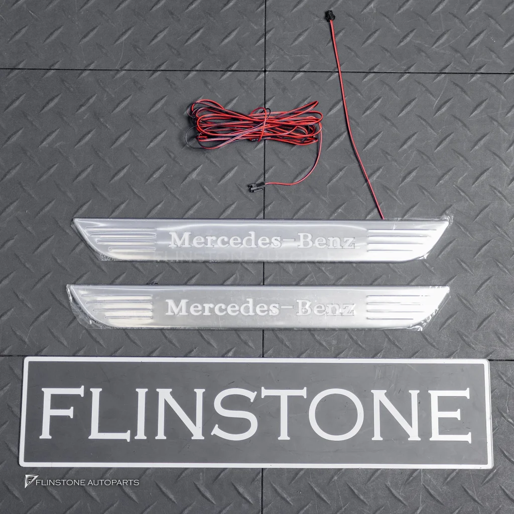 กาบบันได LED สำหรับ W177 A-Class ลาย Mercedes Benz