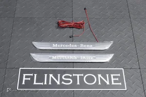 กาบบันได LED สำหรับ W177 A-Class ลาย Mercedes Benz