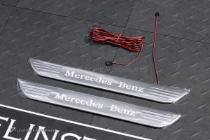 กาบบันได LED สำหรับ W177 A-Class ลาย Mercedes Benz
