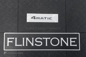 โลโก้ 4Matic ติดท้ายรถ สีโครเมี่ยม