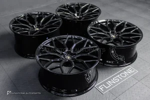 ล้อ Custom forged สำหรับ LAMBORGHINI URUS ขอบ 23 5-130 สีดำเงา
