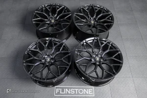 ล้อ Custom forged สำหรับ LAMBORGHINI URUS ขอบ 23 5-130 สีดำเงา