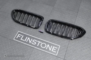 กระจังหน้า BMW G30 series 5 เส้นคู่ สีดำเงา พร้อมโลโก้ M5