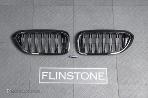 กระจังหน้า BMW G30 series 5 เส้นคู่ สีดำเงา พร้อมโลโก้ M5
