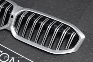 กระจังหน้า สำหรับ BMW G20 Series 3 LCI เส้นเดี่ยว สีเงิน