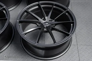 ล้อ Custom Forged สำหรับ Mclaren 720s ขอบ 20 และ ขอบ 21 5-112 สีดำด้าน