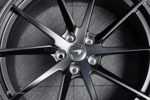ล้อ Custom Forged สำหรับ Mclaren 720s ขอบ 20 และ ขอบ 21 5-112 สีดำด้าน