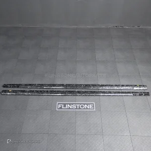สเกิร์ตข้าง Forged Carbon สำหรับ AUDI RS7 ทรง Future Design